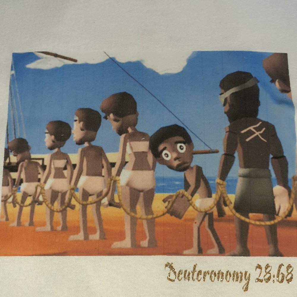 📸 Deuteronomy 28:68 front & back T-shirt